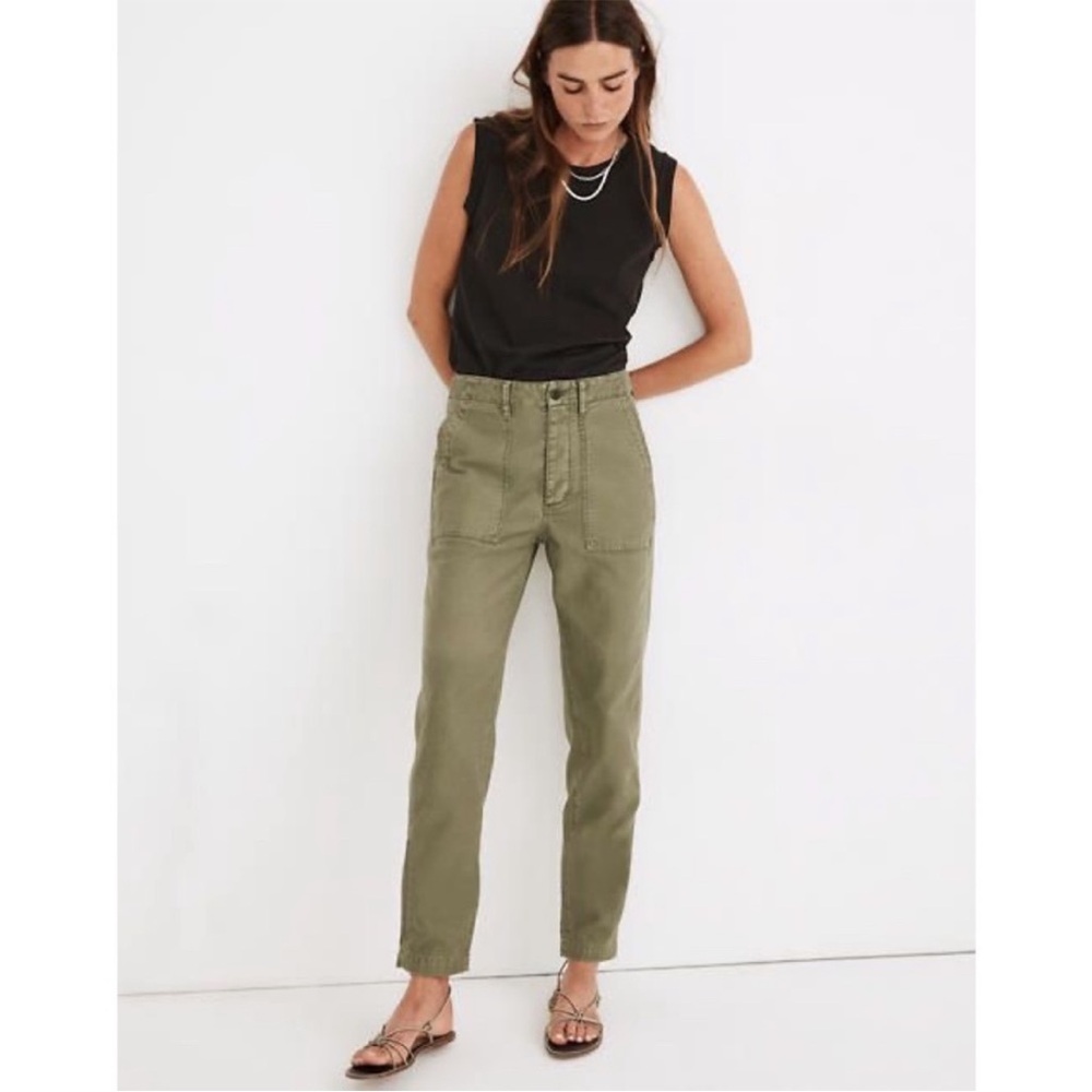✨Madewell (NWOT) Griff Tapered Fatigue Pants Size 27✨